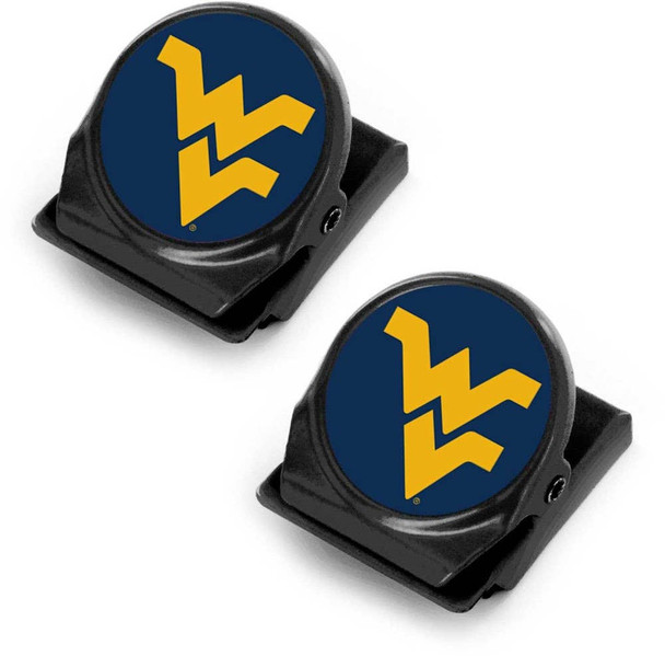 NCAA West Virginia Mountaineers 2pk Memo Clip Magnet