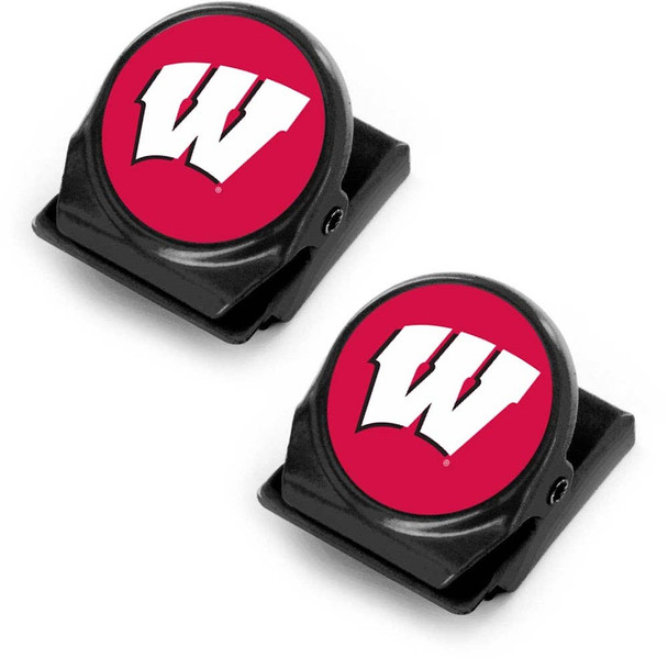 NCAA Wisconsin Badgers 2pk Memo Clip Magnet