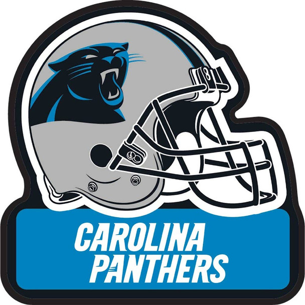 NFL Carolina Panthers Football Helmet Magnet