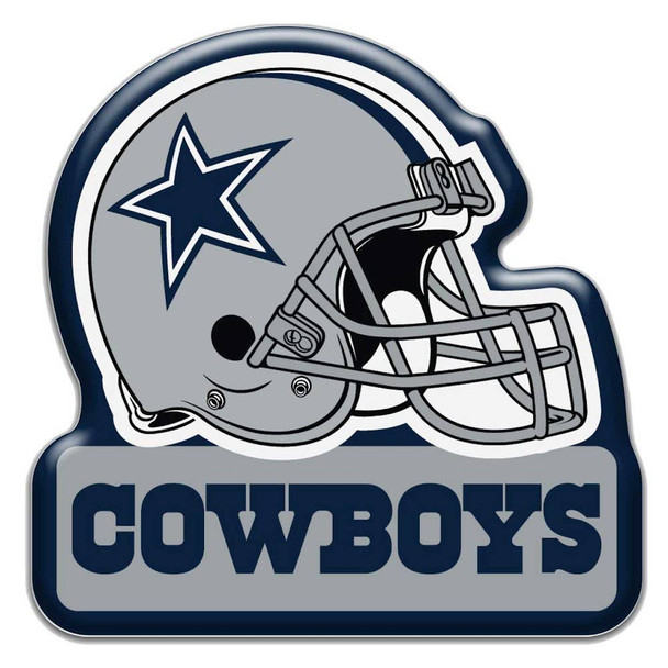 NFL Dallas Cowboys Football Helmet Magnet