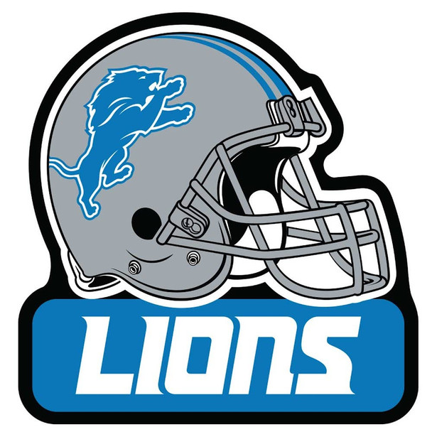NFL Detroit Lions Football Helmet Magnet