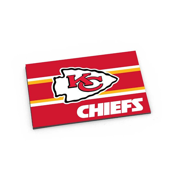 NFL Kansas City Chiefs Striped Magnet