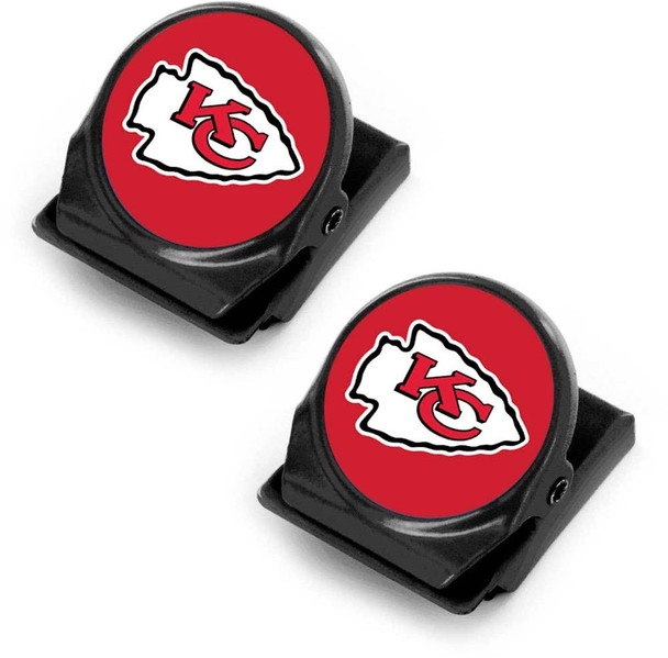 NFL Kansas City Chiefs 2pk Memo Clip Magnet