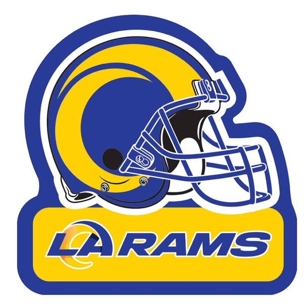 NFL Los Angeles Rams Football Helmet Magnet