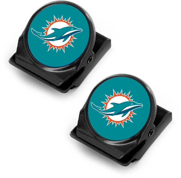 NFL Miami Dolphins 2pk Memo Clip Magnet