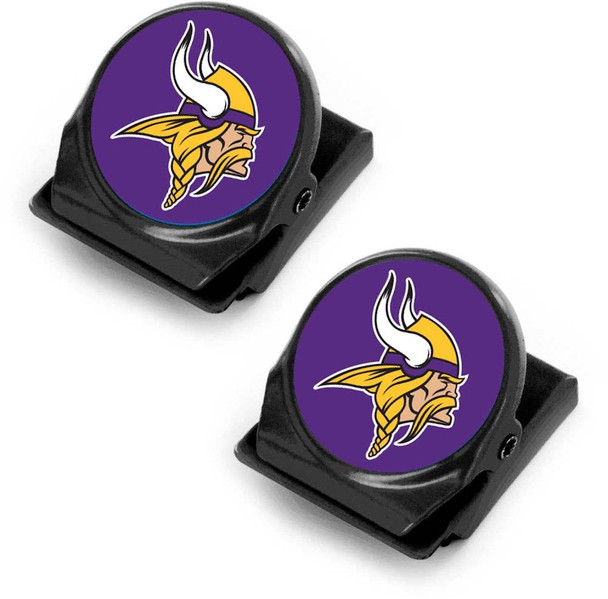 NFL Minnesota Vikings 2pk Memo Clip Magnet