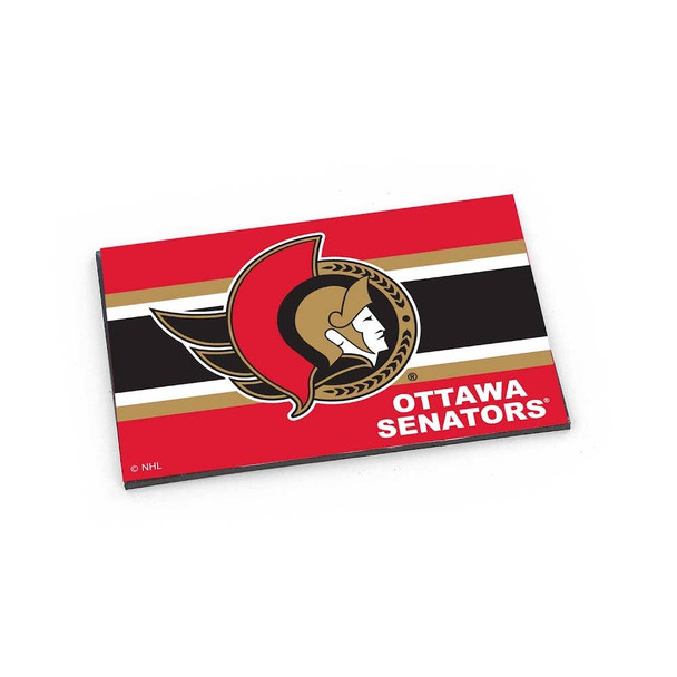 NHL Ottawa Senators Striped Magnet