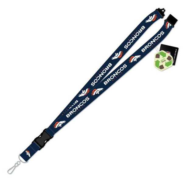 Denver Broncos Team Logo Lanyard