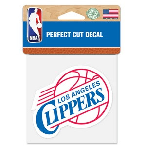 Los Angeles Clippers Decal 4x4 Die Cut
