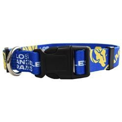 Los Angeles Rams Pet Collar Size L