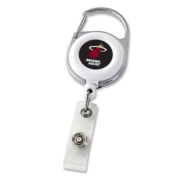 NBA Miami Heat Deluxe Clip Badge Reel