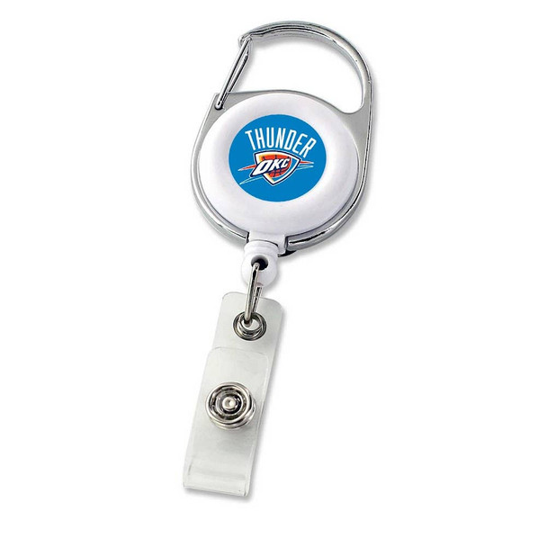 NBA Oklahoma City Thunder Deluxe Clip Badge Reel