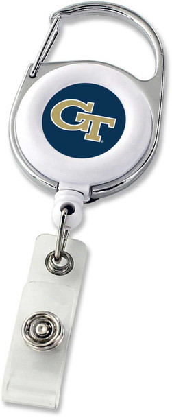 NCAA Georgia Tech Yellow Jackets Deluxe Clip Badge Reel