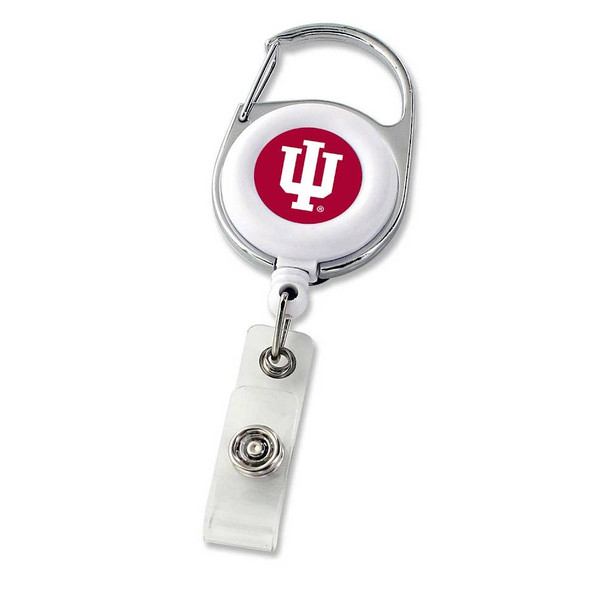 NCAA Indiana Hoosiers Deluxe Clip Badge Reel