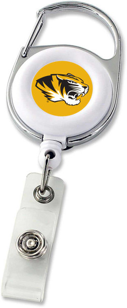 NCAA Missouri Tigers Deluxe Clip Badge Reel