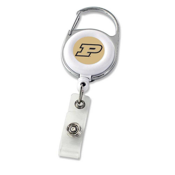 NCAA Purdue Boilermakers Deluxe Clip Badge Reel