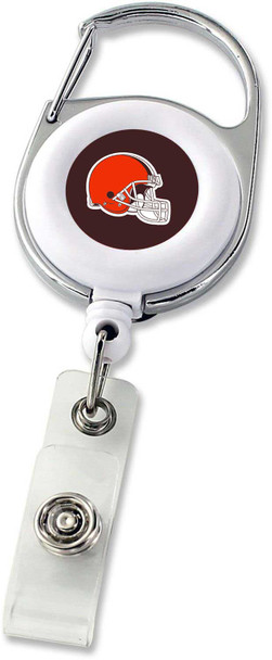 NFL Cleveland Browns Deluxe Clip Badge Reel