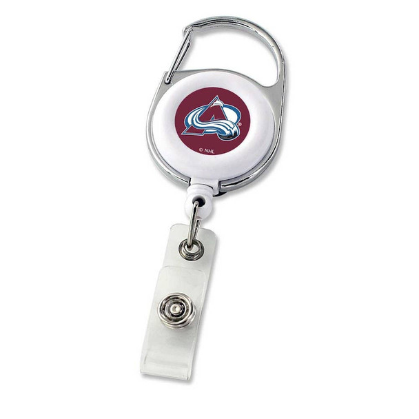 NHL Colorado Avalanche Deluxe Clip Badge Reel