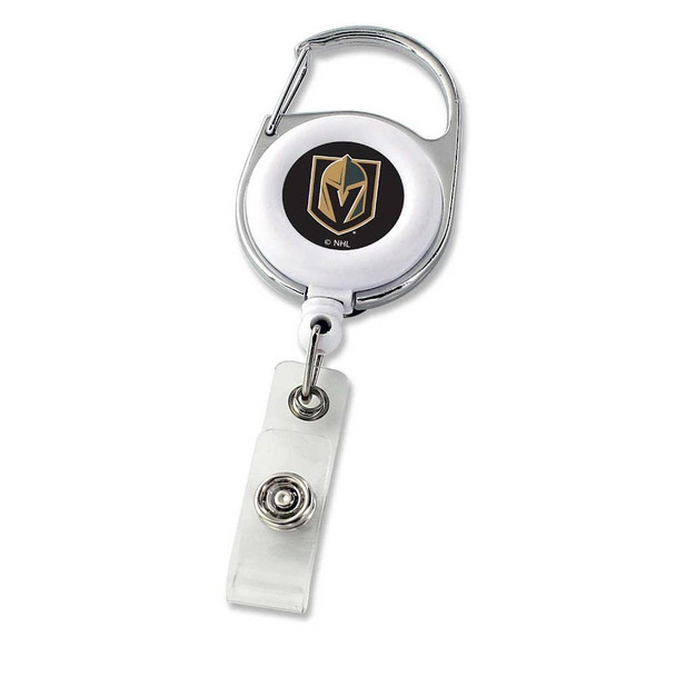 NHL Vegas Golden Knights Deluxe Clip Badge Reel