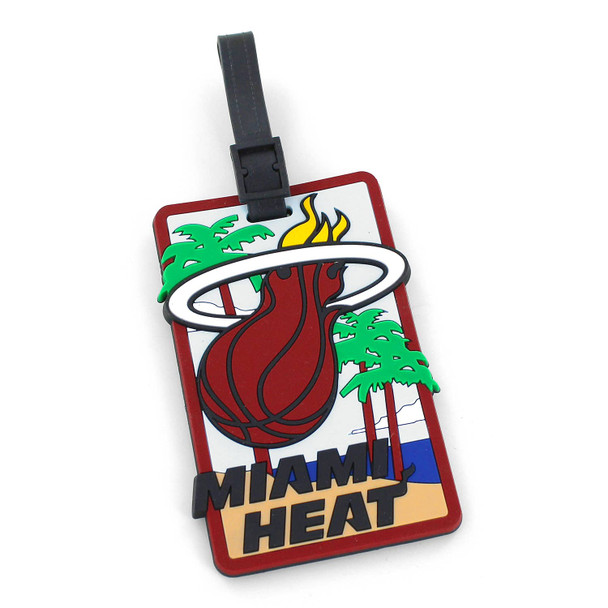 NBA Miami Heat Soft Luggage Tag