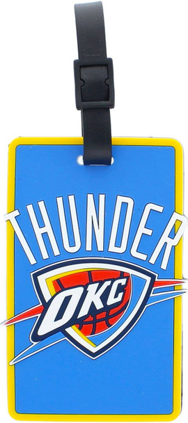 NBA Oklahoma City Thunder Soft Luggage Tag