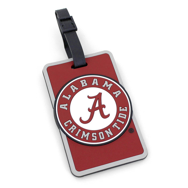 NCAA Alabama Crimson Tide Soft Luggage Tag