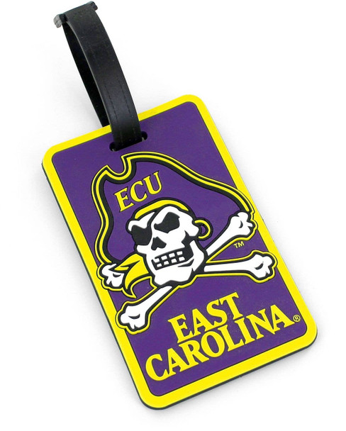 NCAA East Carolina Pirates Soft Luggage Tag