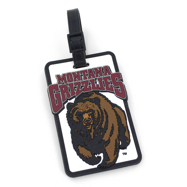 NCAA Montana Grizzlies Soft Luggage Tag