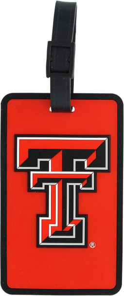 NCAA Texas Tech Red Raiders Soft Luggage Tag