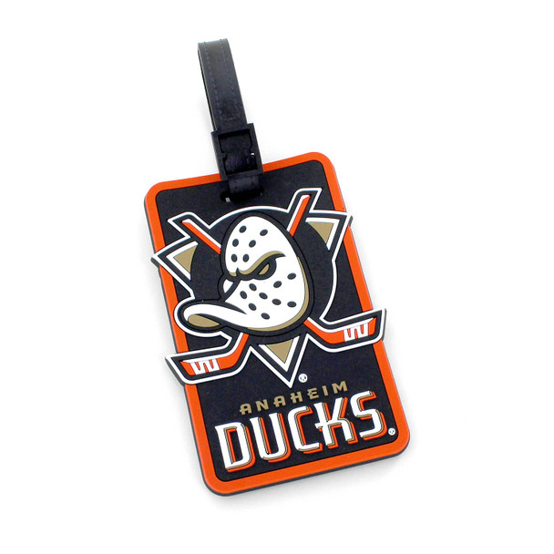 NHL Anaheim Ducks Soft Luggage Tag