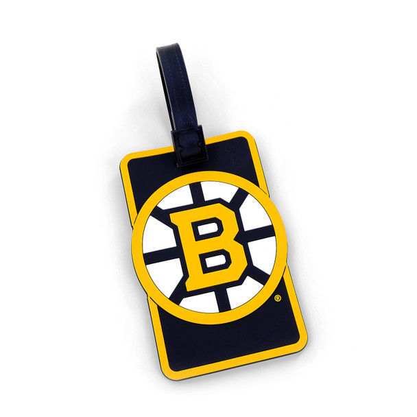 NHL Boston Bruins Soft Luggage Tag