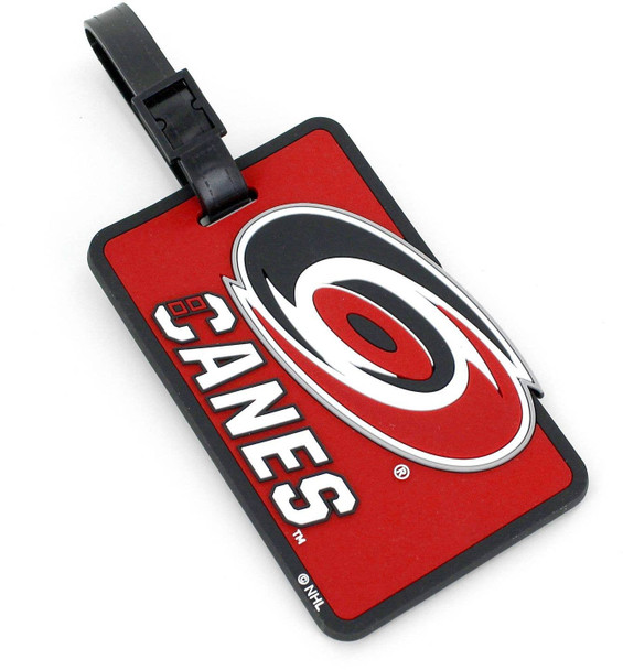 NHL Carolina Hurricanes Soft Luggage Tag