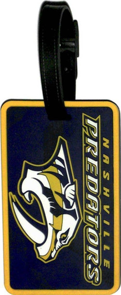 NHL Nashville Predators Soft Luggage Tag