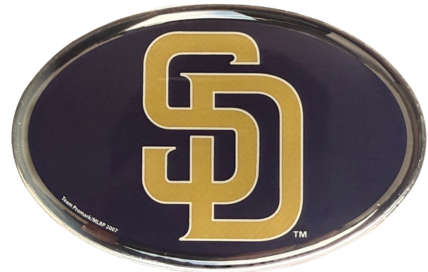 San Diego Padres Color Car Emblem