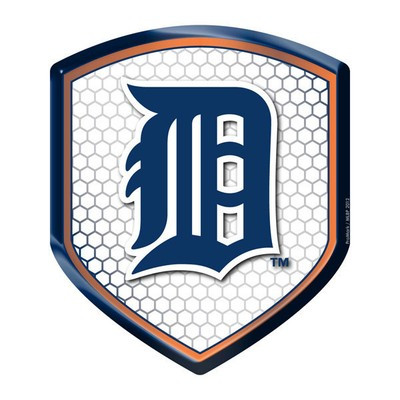 Detroit Tigers Team Logo Shield Reflector