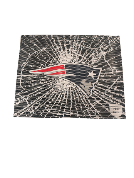 New England Patriots Large Die-Cut Graphic Window Film