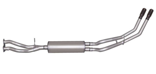 Gibson Cat-Back Performance Exhaust 1996–1999 Chevy Tahoe / GMC Yukon 5.7L 4-Door (Dual Inlet Muffler) – Dual Sport Aluminized – 5401