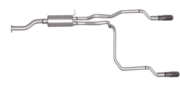 Gibson Cat-Back Performance Exhaust 1998–1999 Chevy S-10 / GMC Sonoma 4.3L – Dual Split Aluminized – 5537