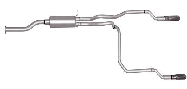 Gibson Cat-Back Performance Exhaust 1996–1997 Chevy S-10 / GMC Sonoma 2.2L – Dual Split Aluminized – 5540