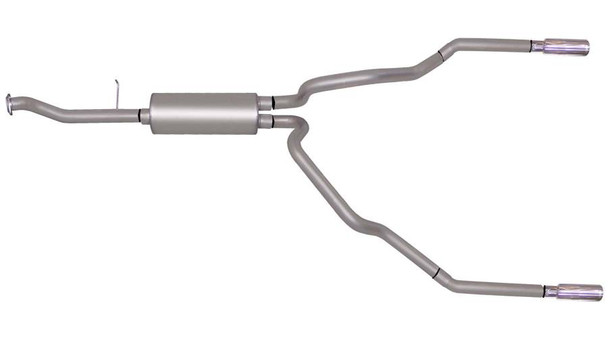 Gibson Cat-Back Performance Exhaust 1999–2006 Chevy Silverado 1500 / GMC Sierra 1500 4.3L / 4.8L / 5.3L – Dual Split Aluminized – 5548