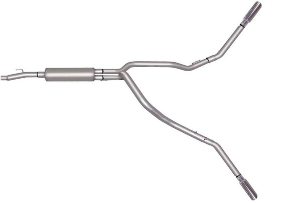Gibson Dual Extreme Aluminized Cat-Back Exhaust – 2004–2008 Ford F-150 4.6L / 5.4L – 9008