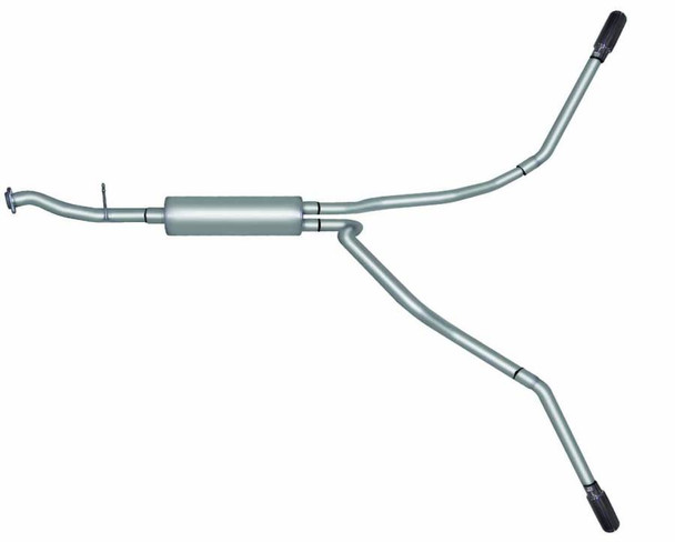 Gibson Cat-Back Performance Exhaust 1999–2001 Chevy Silverado 1500 / GMC Sierra 1500 4.3L / 4.8L / 5.3L – Dual Extreme Stainless – 65005
