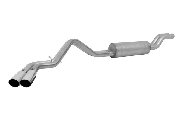 Gibson Cat-Back Performance Exhaust 2001–2006 Chevy Silverado / GMC Sierra 2500HD & 3500HD 6.0L / 8.1L – Dual Sport Stainless – 65204
