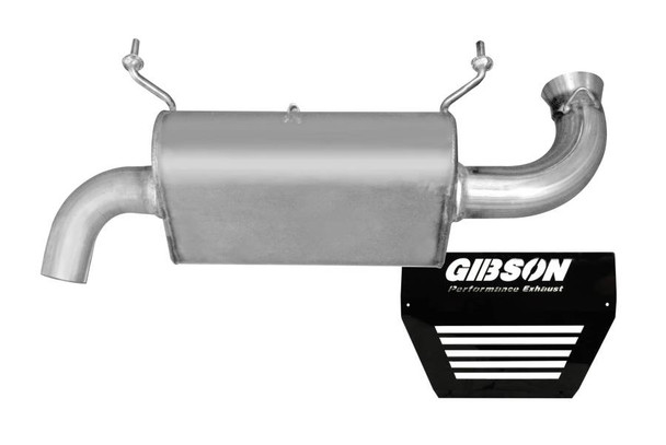 Gibson Exhaust 2014 Polaris RZR XP1000 Non-Turbo UTV Performance Exhaust – Single Stainless – 98018