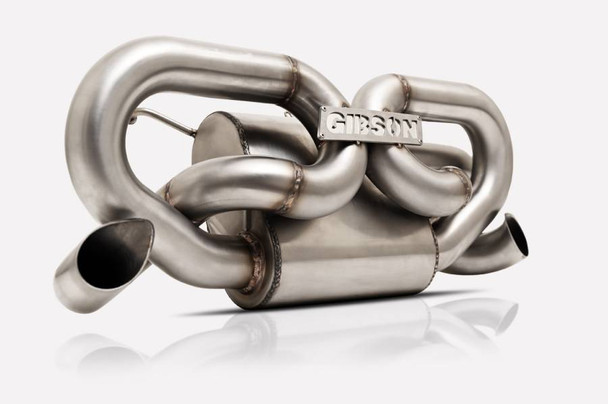 Gibson Exhaust 2016–2021 Polaris RZR Turbo UTV Performance Exhaust System – 304 Stainless Steel – 98052