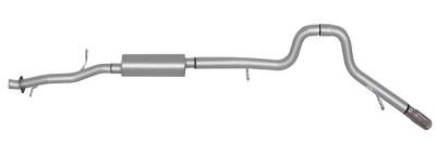 Gibson Cat-Back Performance Exhaust 2007–2008 Ford Explorer Sport Trac 4.0L – Single Stainless – 619897