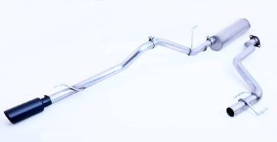 Gibson Cat-Back Performance Exhaust for 2024–2026 Toyota Tacoma 2.4L – Single Black – 618821B