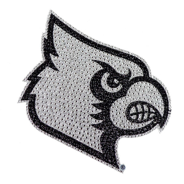 Louisville Cardinals Bling Decal "Cardinal" Logo