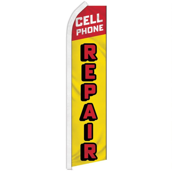 Cell Phone Repair (Letters) Super Flag