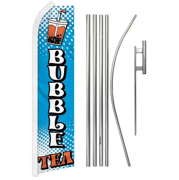 Bubble Tea Super Flag & Pole Kit